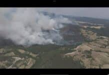 Пожар край Стрелча