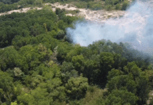 Пожар в Несебър