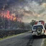 Пожарът в Харманли