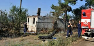 Пожарът във Воден