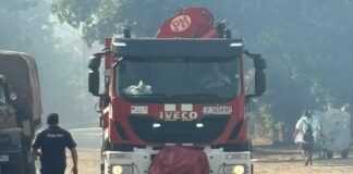 Пожарен автомобил в село Воден, Област Ямбол