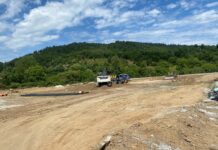 Ремонт на АМ Струма край Симитли