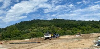 Ремонт на АМ Струма край Симитли