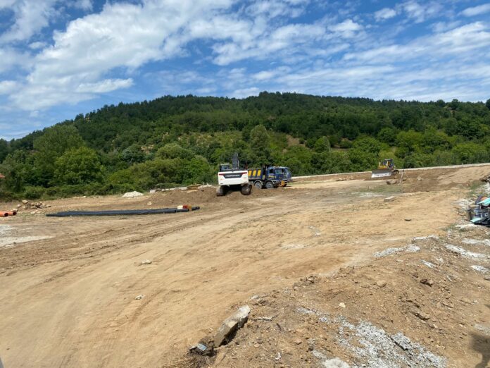 Ремонт на АМ Струма край Симитли