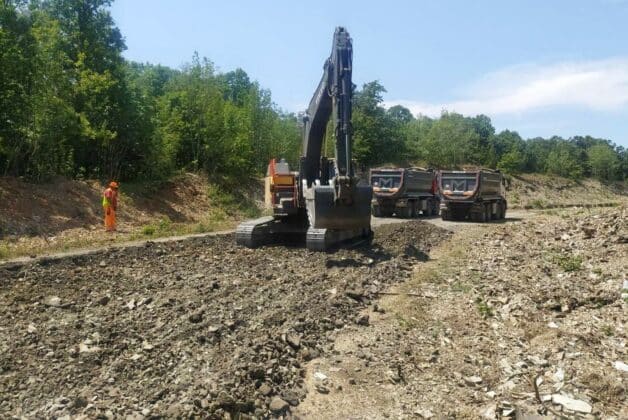 Ремонт на път Босна - Визица