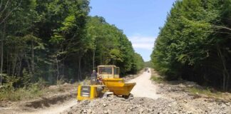 Ремонт на път Босна - Визица