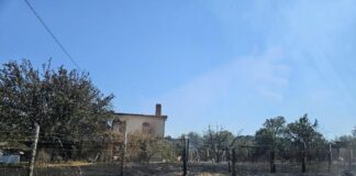 Село Воден след пожара