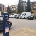 Автомобили на зона за платено паркиране в Смолян
