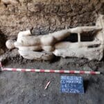 Статуя на бог Хермес край Петрич