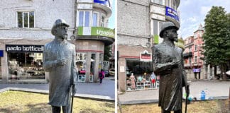 Паметник на Иван Цереов на площад „Независимост“ във Варна