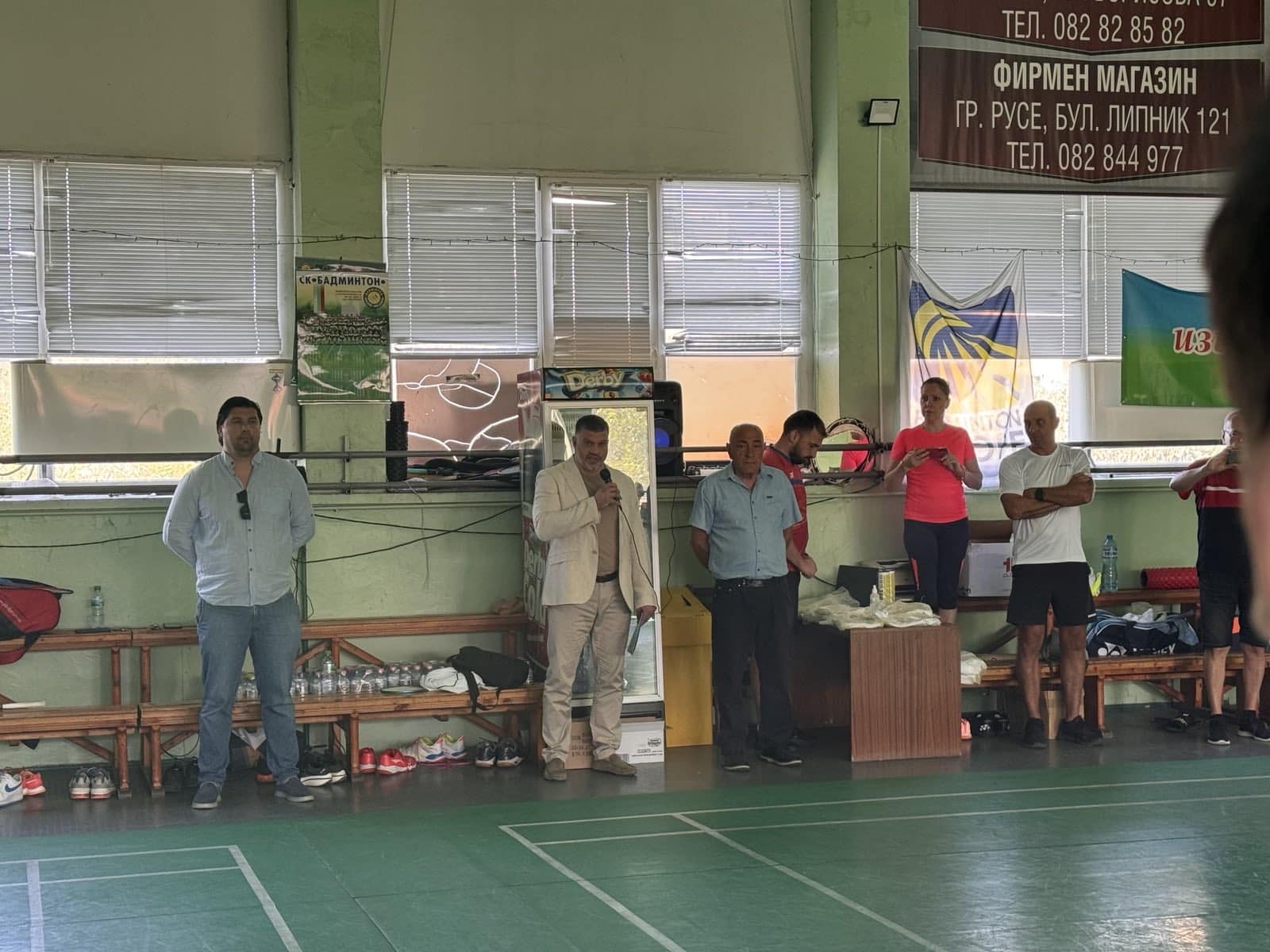 От 5 до 7 юли залата по бадминтон в Спортен