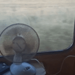 Вентилатор във влак на БДЖ