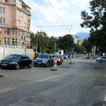 Задръстване по булевард Опълченска в София заради ремонта