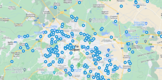 АКФ показа карта на нерегламентираните сметища за строителни отпадъци в София