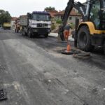 Асфалтиране в Разград