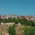 Дупка на площад Тройката в Бургас