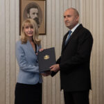 Горица Грънчарова-Кожарева и Румен Радев