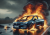 Горящ автомобил