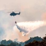 Хеликоптер се включва в гасенето на големия пожар в Рила