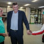 Христо Стоичков, Георги Глушков и Хавиер Ибаниес