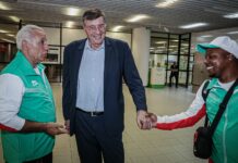 Христо Стоичков, Георги Глушков и Хавиер Ибаниес