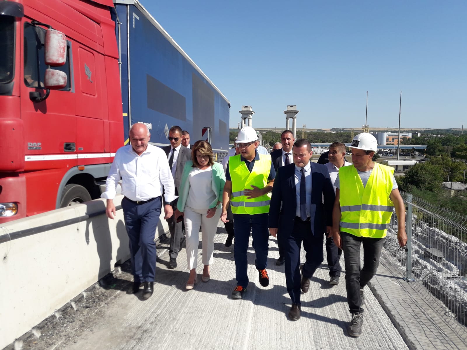 Инспекцията Снимка МС Ремонтът на Дунав мост 1 при Русе