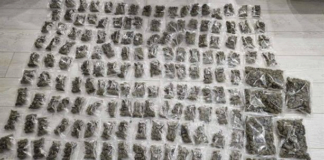 Иззети близо шест килограма трева в София