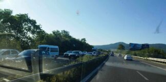 Задръстване на АМ "Тракия"