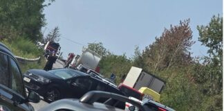 Запален автомобил край Велико Търново