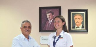 Кметът Димитър Иванов и Дарина Кметът Димитър Иванов и Дарина Нанева