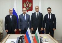 Костадин Костадинов на официална среща в Русия