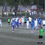 Масов бой на футболен мач на юношите на Левски