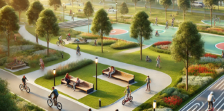 Нов парк за велосипеди, ролери и тротинетки в Ямбол