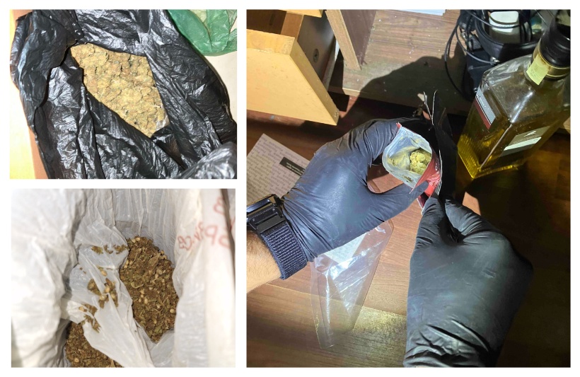 Три вида наркотици са били открити при обиск на жилище