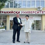 Посланикът на Китай в Тракийския унивеситет