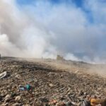 Пожар на сметището в Цалапица