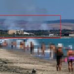 Пожар край Бургас