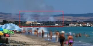 Пожар край Бургас