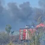 Пожар между Хасково и Димитровград
