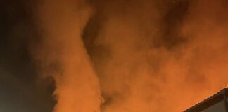 Пожар в село Храбрино