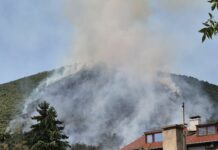 Пожари край Сливен