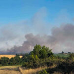 Пожарът в Ямболско