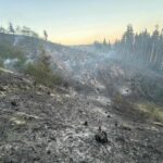 Пожар на границата с Република Северна Македония