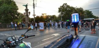 Протест срещу Калин Стоянов