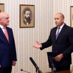 Служебен премиер Димитър Главчев и президент Румен Радев