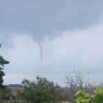 Смерч над морето в Дуранкулак