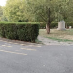 Велоалея, свършваща в нищото, в Морската градина на Бургас