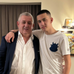 Владимир Малинов със своя баща