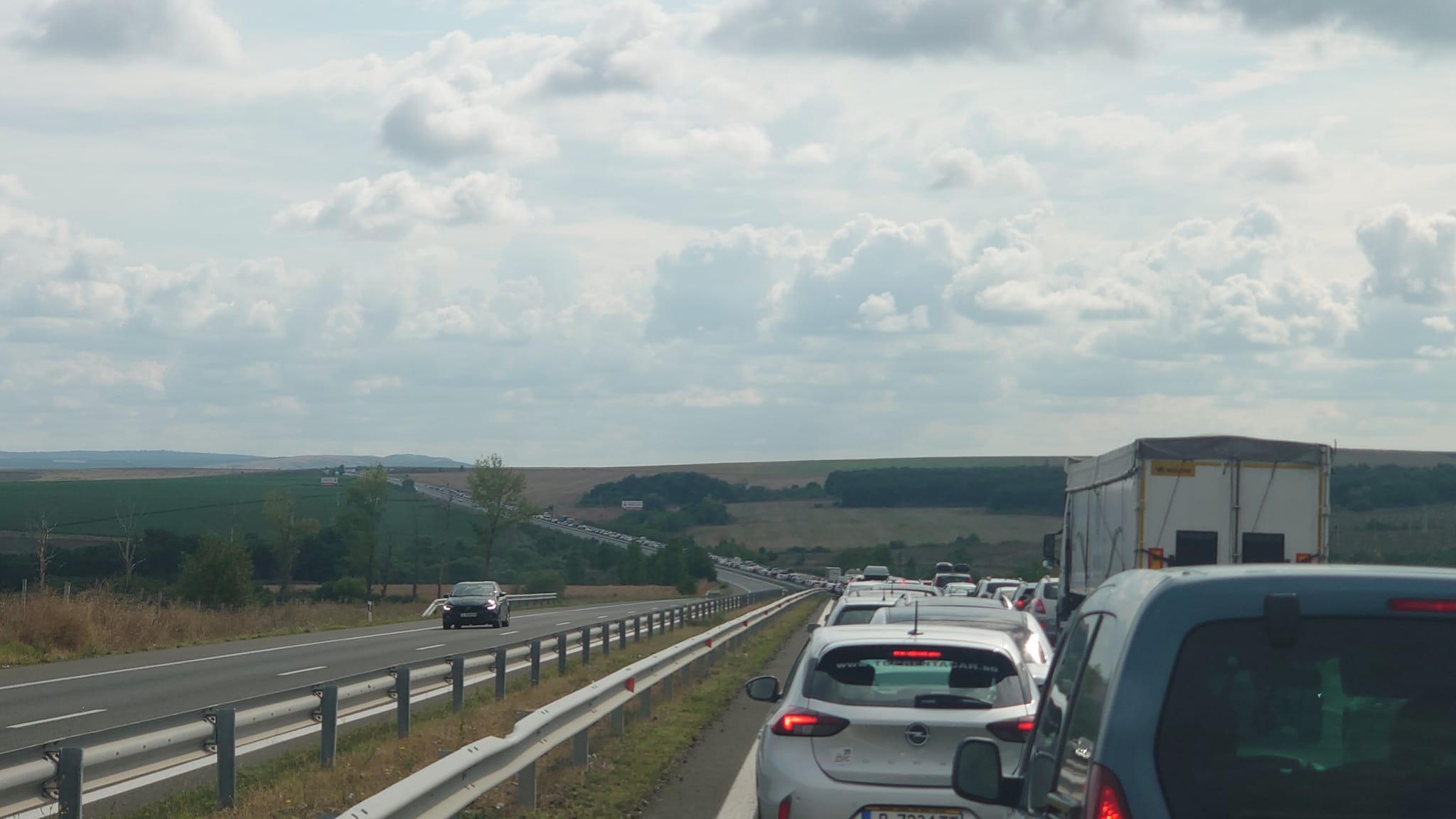 Нова катастрофа на автомагистрала Тракия тази сутрин Това съобщиха от