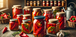 Буркан с печени чушки